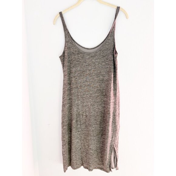 rag & bone JEAN Heather Grey Linen Dress Small euc - Picture 1 of 5